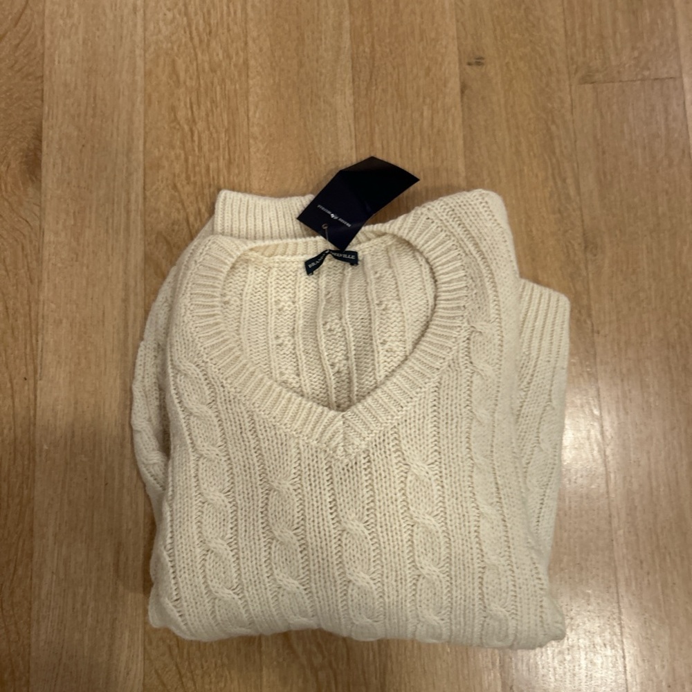 Brandy Melville Cream Knit Sweater